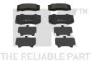 NK 223650 Brake Pad Set, disc brake